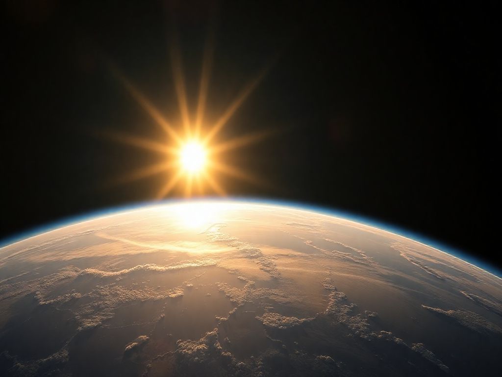 Earth seen from space