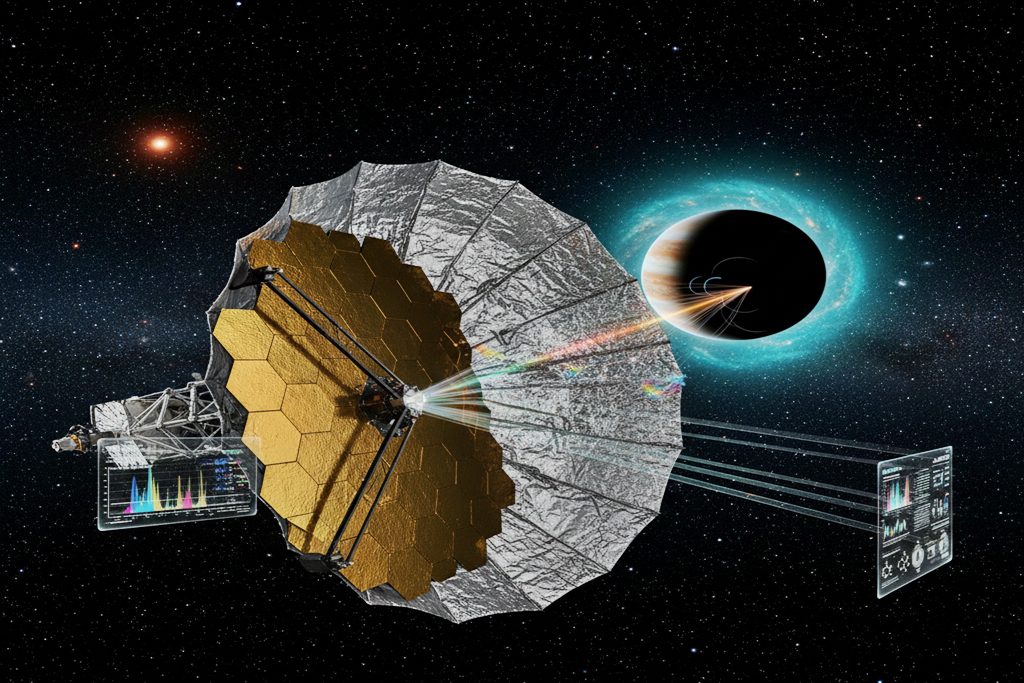 Exoplanet Atmosphere Analysis (JWST)