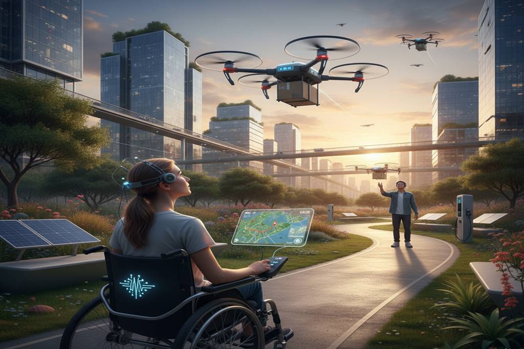 Mind-Controlled Drones and Wheelchairs