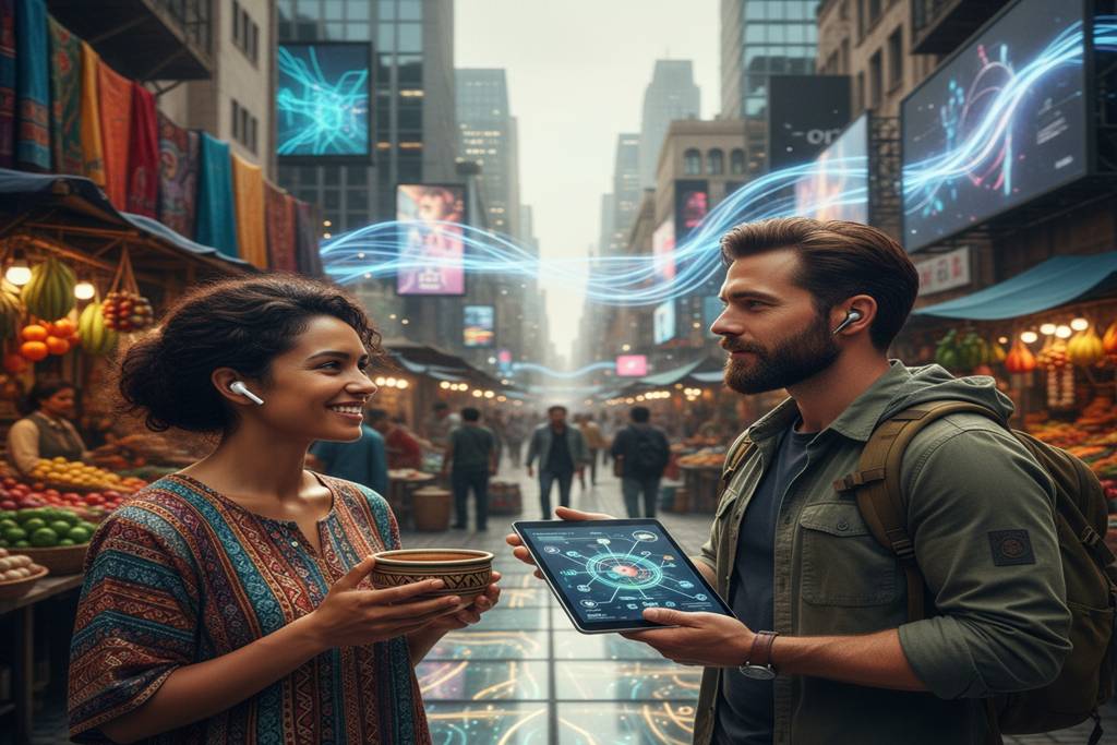 Real-Time Language Translation Earpieces