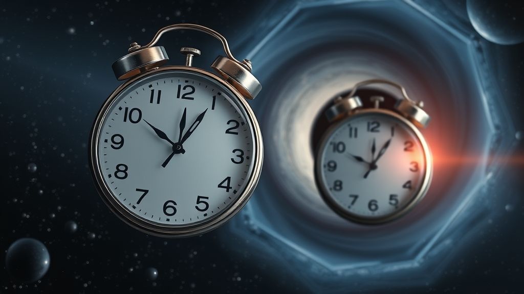 Time Dilation Near Black Holes