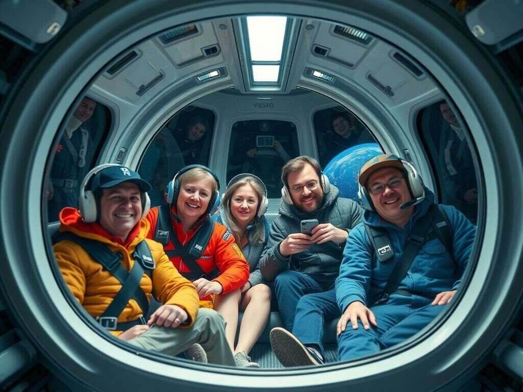 Training for Space Tourists