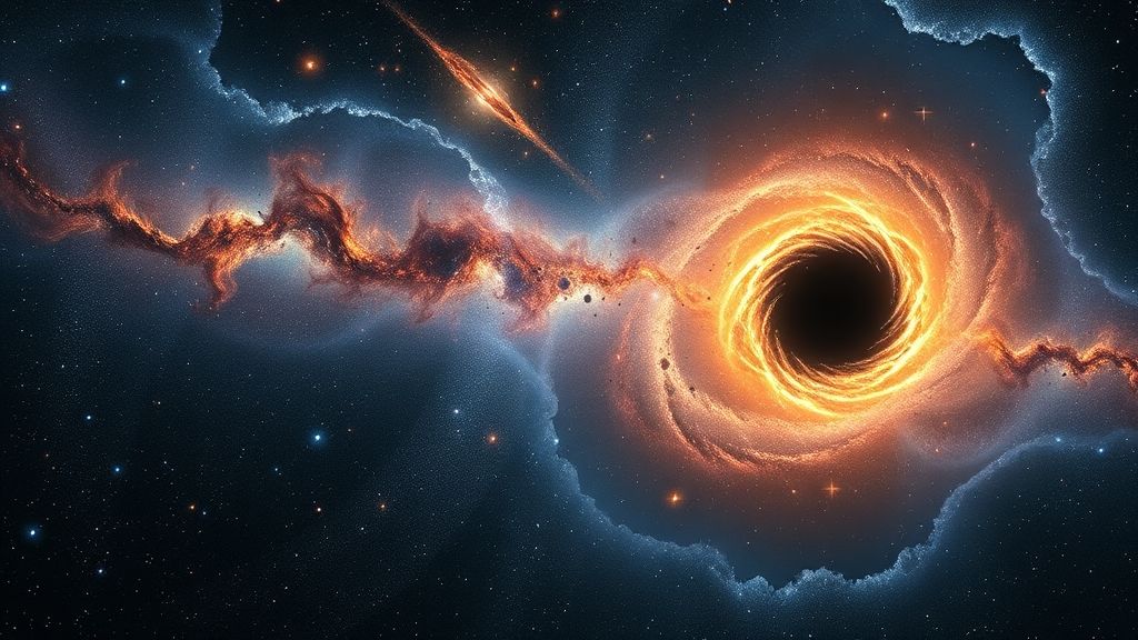 Universe with galaxies