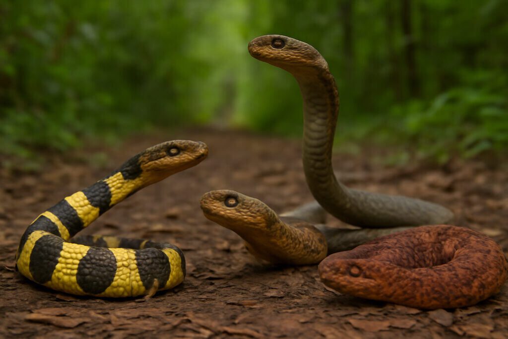 Venomous Snakes in the World