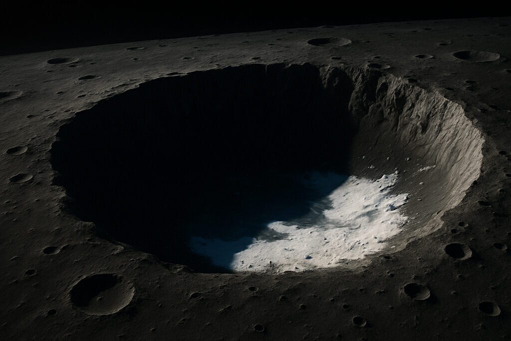 Discovering Water Ice in Shadowed Craters
