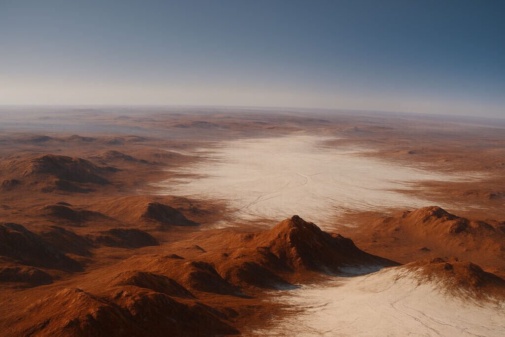 The Red Color of Pluto