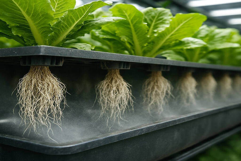 Aeroponics Farming with Mist