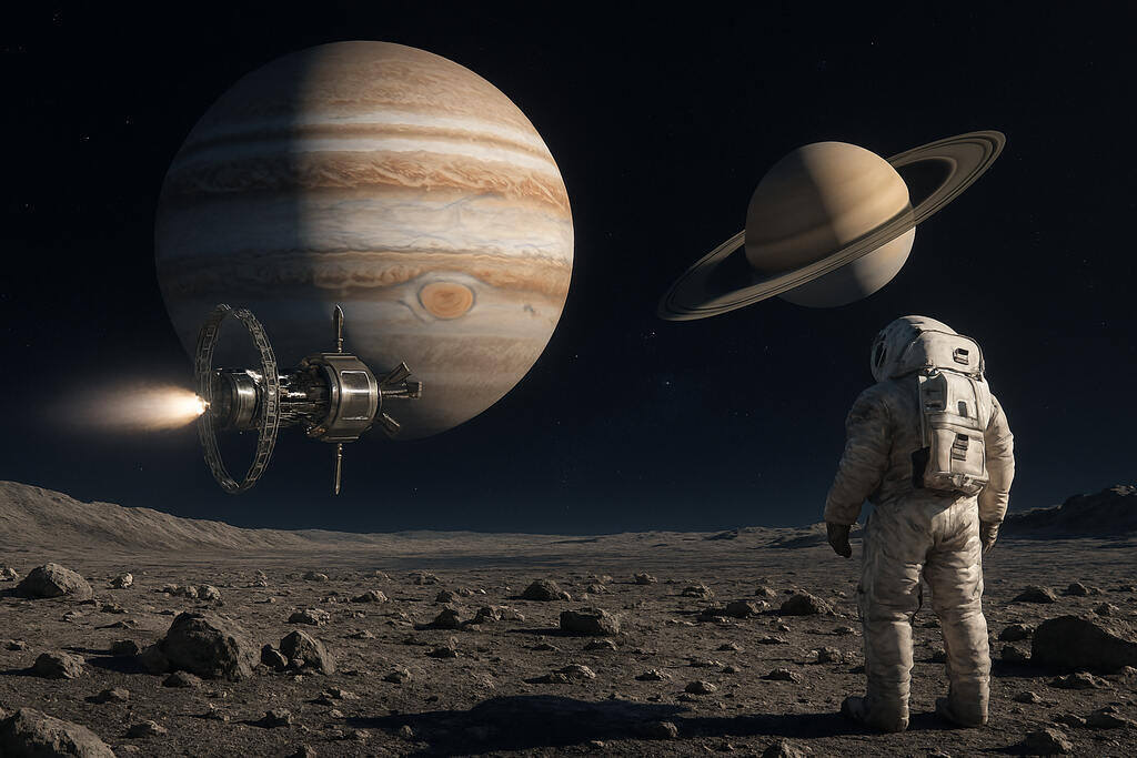 Exploring Outer Planets