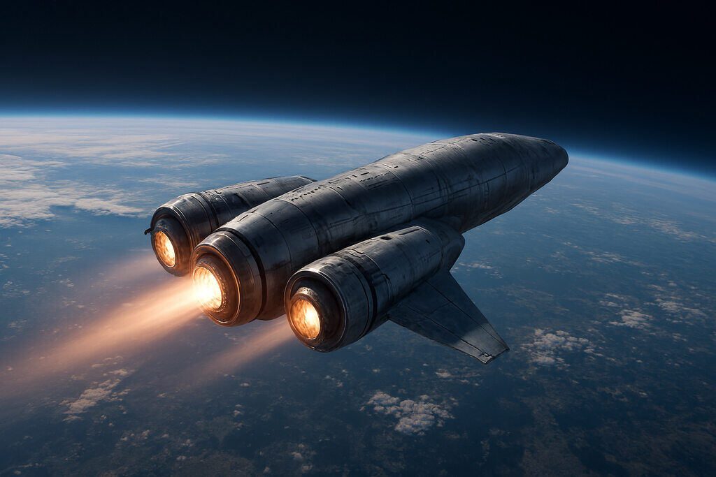 Future Spaceships Powered by Nuclear Engines
