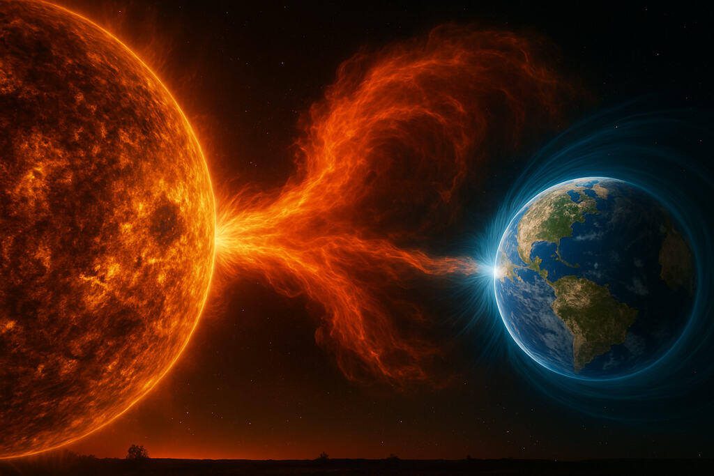 How a Solar Storm Reaches Earth