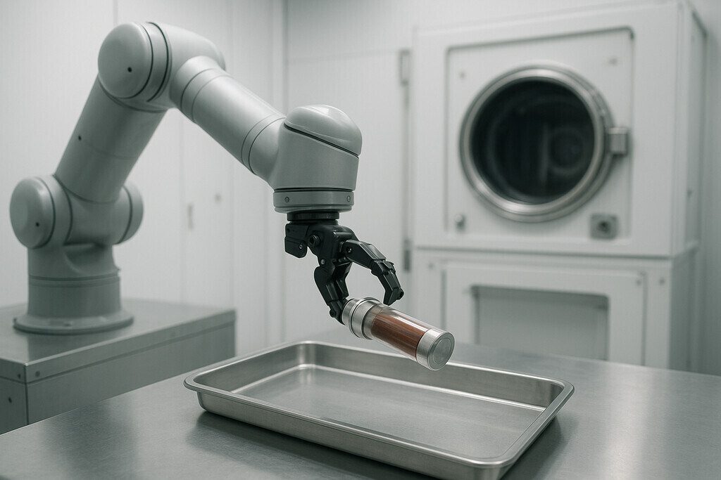 Robots Handling Samples with Precision and Safety