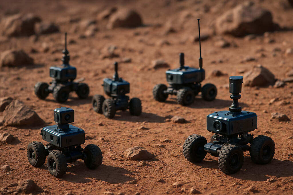 Swarm Robots for Faster Exploration