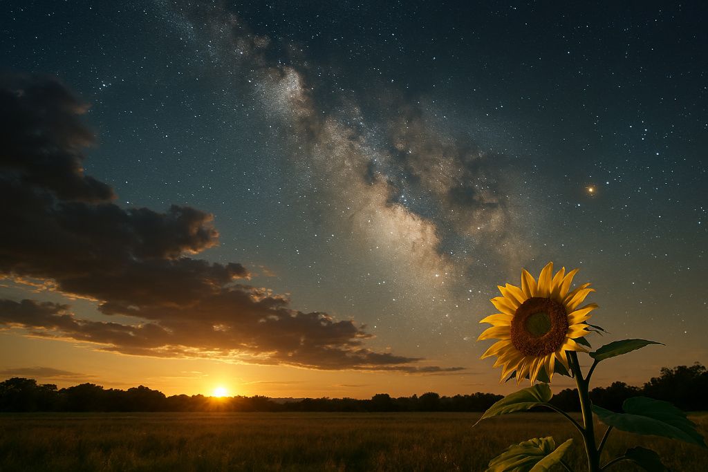 Sunflower Logic: Trust in the Vast